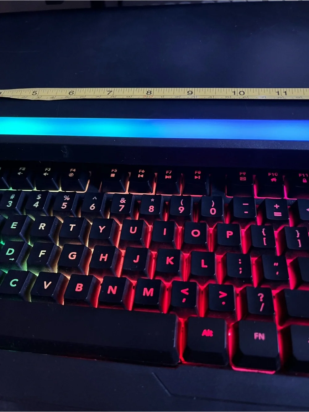 Black Backlit Gaming Keyboard